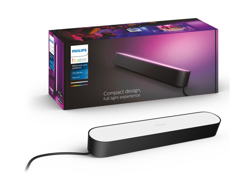 Philips Hue White and color ambiance Lampa Play (czarna)